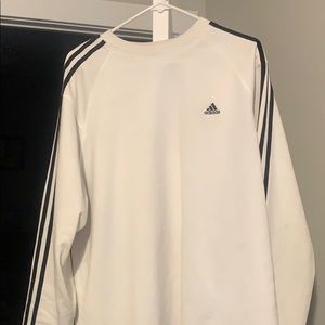 White Long sleeve adidas shirt men’s XL